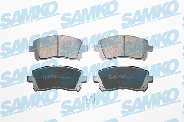 Samko 5SP713 Тормозные колодки дисковые, комплект 5SP713: Отличная цена - Купить в Польше на 2407.PL!