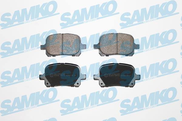 Samko 5SP712 Brake Pad Set, disc brake 5SP712: Buy near me in Poland at 2407.PL - Good price!