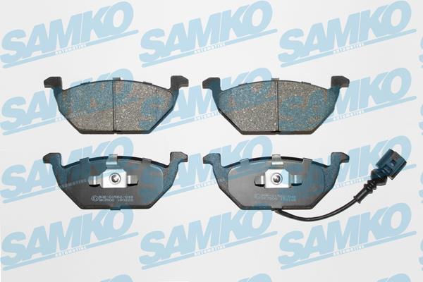 Samko 5SP692 Тормозные колодки дисковые, комплект 5SP692: Отличная цена - Купить в Польше на 2407.PL!