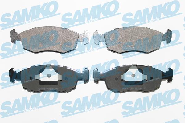 Samko 5SP678 Brake Pad Set, disc brake 5SP678: Buy near me in Poland at 2407.PL - Good price!