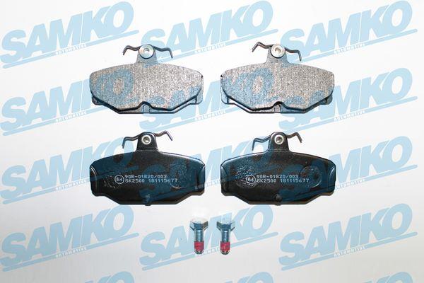 Samko 5SP677 Brake Pad Set, disc brake 5SP677: Buy near me in Poland at 2407.PL - Good price!