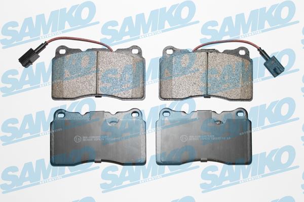 Samko 5SP674 Тормозные колодки дисковые, комплект 5SP674: Отличная цена - Купить в Польше на 2407.PL!
