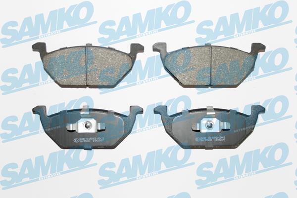 Samko 5SP668 Тормозные колодки дисковые, комплект 5SP668: Отличная цена - Купить в Польше на 2407.PL!