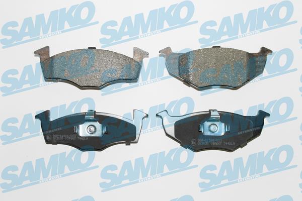 Samko 5SP667 Тормозные колодки дисковые, комплект 5SP667: Отличная цена - Купить в Польше на 2407.PL!