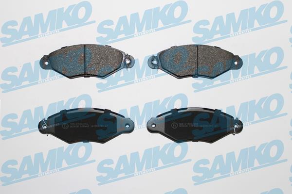 Samko 5SP662 Тормозные колодки дисковые, комплект 5SP662: Отличная цена - Купить в Польше на 2407.PL!