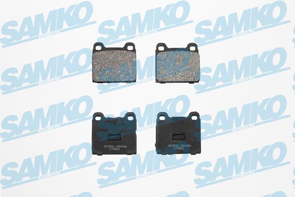 Samko 5SP659 Brake Pad Set, disc brake 5SP659: Buy near me in Poland at 2407.PL - Good price!