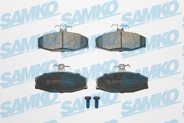 Samko 5SP651 Brake Pad Set, disc brake 5SP651: Buy near me in Poland at 2407.PL - Good price!