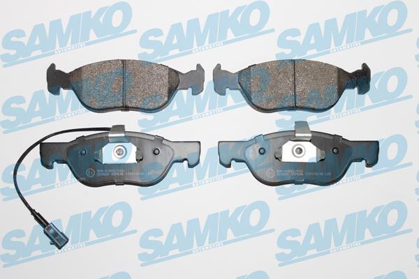 Samko 5SP646 Тормозные колодки дисковые, комплект 5SP646: Отличная цена - Купить в Польше на 2407.PL!