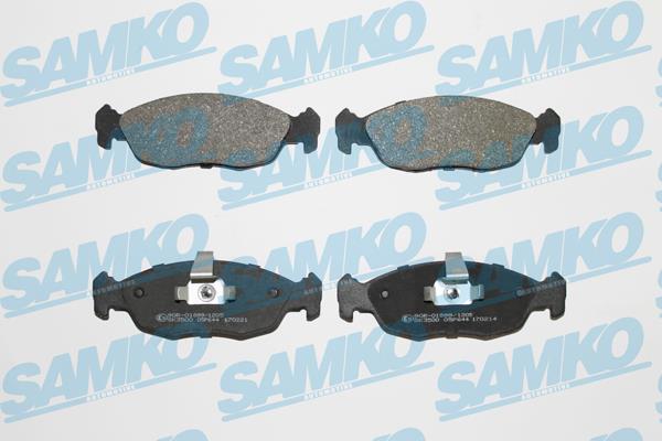Samko 5SP644 Тормозные колодки дисковые, комплект 5SP644: Отличная цена - Купить в Польше на 2407.PL!