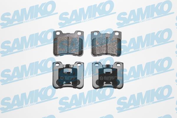 Samko 5SP643 Тормозные колодки дисковые, комплект 5SP643: Отличная цена - Купить в Польше на 2407.PL!
