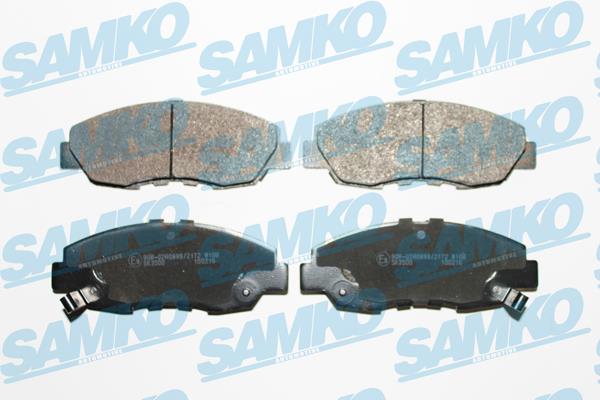 Samko 5SP641 Тормозные колодки дисковые, комплект 5SP641: Купить в Польше - Отличная цена на 2407.PL!
