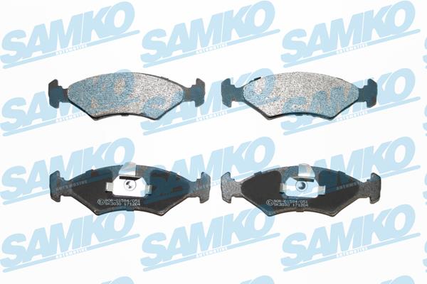 Samko 5SP628 Brake Pad Set, disc brake 5SP628: Buy near me in Poland at 2407.PL - Good price!