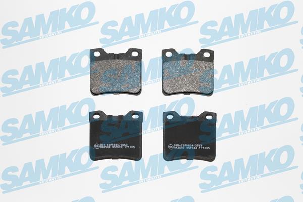 Samko 5SP622 Тормозные колодки дисковые, комплект 5SP622: Отличная цена - Купить в Польше на 2407.PL!