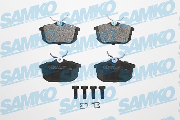 Samko 5SP621 Brake Pad Set, disc brake 5SP621: Buy near me in Poland at 2407.PL - Good price!