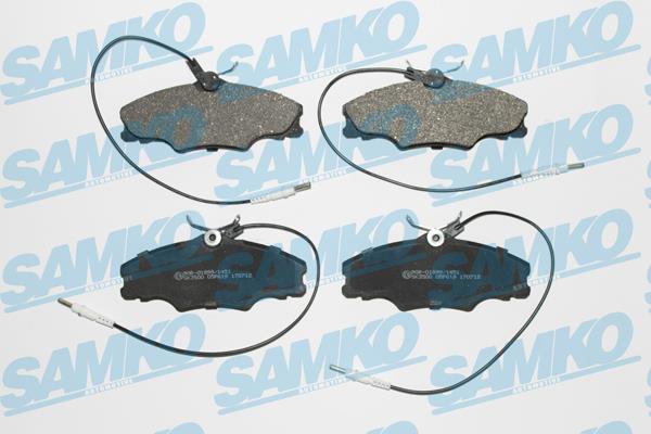 Samko 5SP619 Тормозные колодки дисковые, комплект 5SP619: Отличная цена - Купить в Польше на 2407.PL!