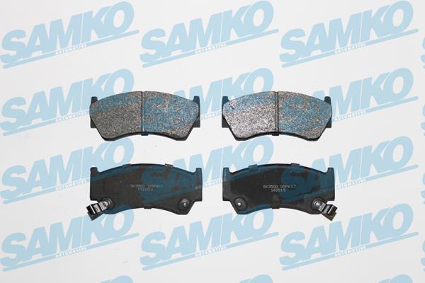 Samko 5SP617 Тормозные колодки дисковые, комплект 5SP617: Купить в Польше - Отличная цена на 2407.PL!