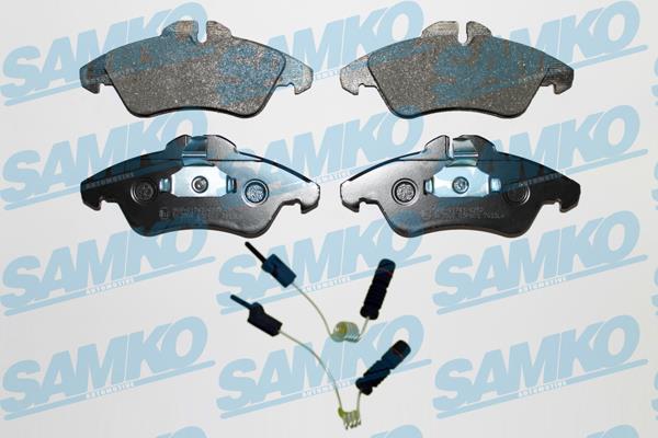 Samko 5SP608A Тормозные колодки дисковые, комплект 5SP608A: Купить в Польше - Отличная цена на 2407.PL!