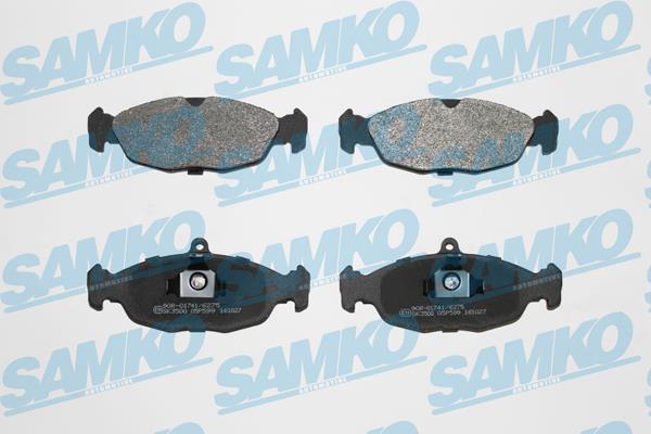 Samko 5SP599 Brake Pad Set, disc brake 5SP599: Buy near me in Poland at 2407.PL - Good price!