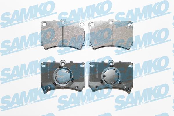 Samko 5SP587 Тормозные колодки дисковые, комплект 5SP587: Отличная цена - Купить в Польше на 2407.PL!