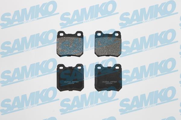 Samko 5SP584 Тормозные колодки дисковые, комплект 5SP584: Отличная цена - Купить в Польше на 2407.PL!