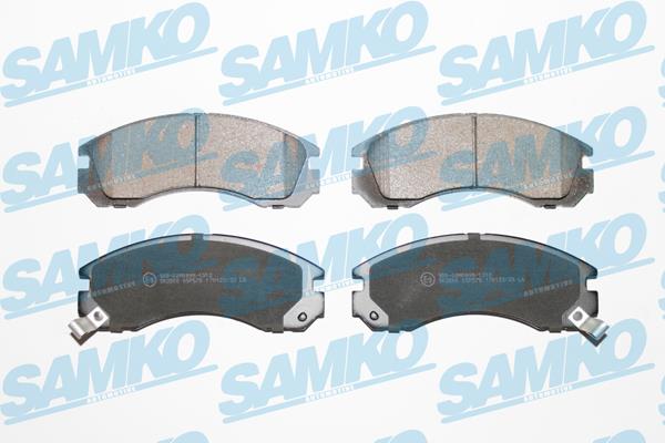 Samko 5SP578 Тормозные колодки дисковые, комплект 5SP578: Отличная цена - Купить в Польше на 2407.PL!