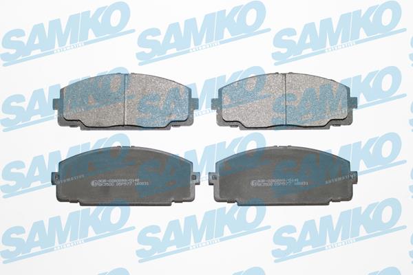 Samko 5SP577 Тормозные колодки дисковые, комплект 5SP577: Отличная цена - Купить в Польше на 2407.PL!