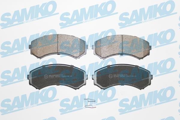Samko 5SP569 Тормозные колодки дисковые, комплект 5SP569: Отличная цена - Купить в Польше на 2407.PL!