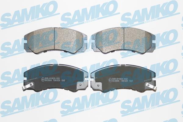 Samko 5SP565 Тормозные колодки дисковые, комплект 5SP565: Отличная цена - Купить в Польше на 2407.PL!