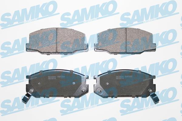 Samko 5SP553 Тормозные колодки дисковые, комплект 5SP553: Отличная цена - Купить в Польше на 2407.PL!