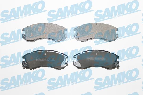 Samko 5SP546 Тормозные колодки дисковые, комплект 5SP546: Отличная цена - Купить в Польше на 2407.PL!