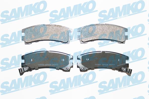 Samko 5SP528 Тормозные колодки дисковые, комплект 5SP528: Отличная цена - Купить в Польше на 2407.PL!