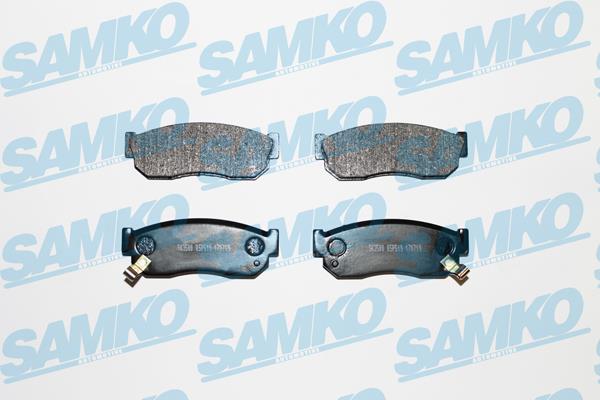Samko 5SP519 Тормозные колодки дисковые, комплект 5SP519: Отличная цена - Купить в Польше на 2407.PL!