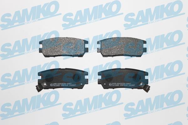 Samko 5SP518 Brake Pad Set, disc brake 5SP518: Buy near me in Poland at 2407.PL - Good price!
