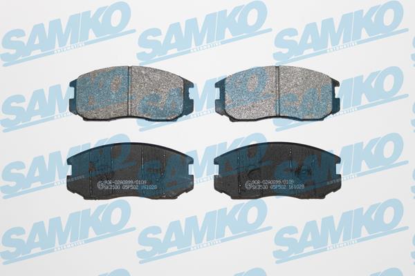 Samko 5SP502 Тормозные колодки дисковые, комплект 5SP502: Отличная цена - Купить в Польше на 2407.PL!