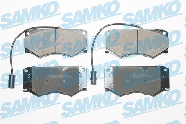 Samko 5SP499 Тормозные колодки дисковые, комплект 5SP499: Отличная цена - Купить в Польше на 2407.PL!