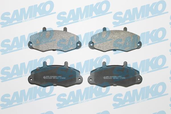 Samko 5SP481 Тормозные колодки дисковые, комплект 5SP481: Отличная цена - Купить в Польше на 2407.PL!