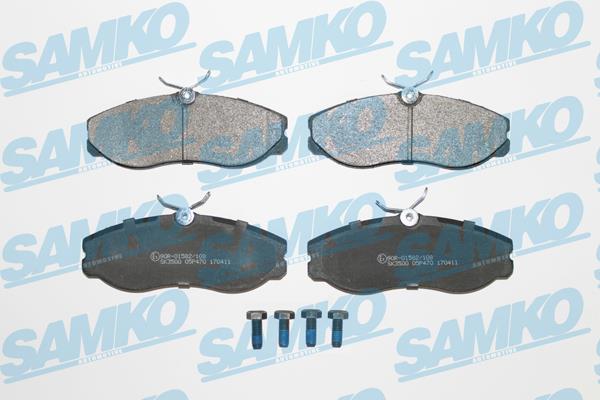 Samko 5SP470 Тормозные колодки дисковые, комплект 5SP470: Отличная цена - Купить в Польше на 2407.PL!