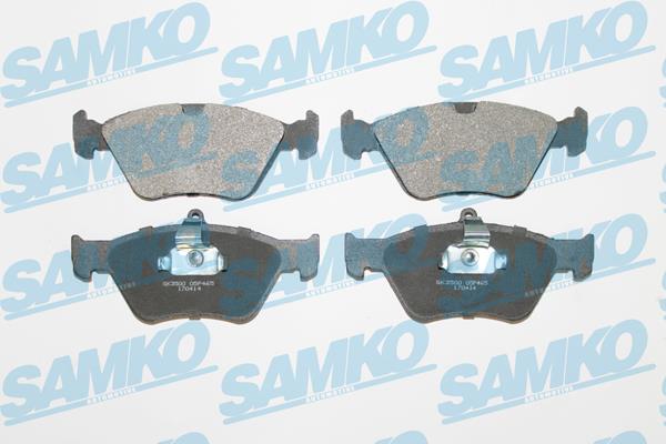 Samko 5SP465 Тормозные колодки дисковые, комплект 5SP465: Отличная цена - Купить в Польше на 2407.PL!