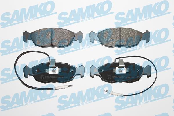 Samko 5SP450 Тормозные колодки дисковые, комплект 5SP450: Отличная цена - Купить в Польше на 2407.PL!