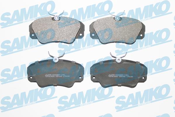 Samko 5SP449 Brake Pad Set, disc brake 5SP449: Buy near me in Poland at 2407.PL - Good price!