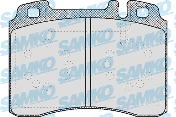 Samko 5SP423 Brake Pad Set, disc brake 5SP423: Buy near me in Poland at 2407.PL - Good price!