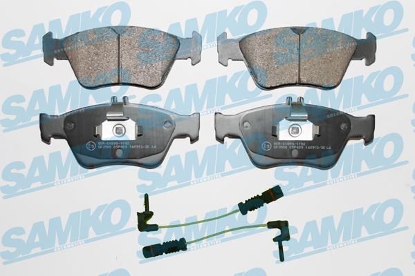 Samko 5SP409A Brake Pad Set, disc brake 5SP409A: Buy near me in Poland at 2407.PL - Good price!