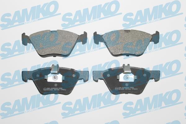 Samko 5SP406 Тормозные колодки дисковые, комплект 5SP406: Отличная цена - Купить в Польше на 2407.PL!