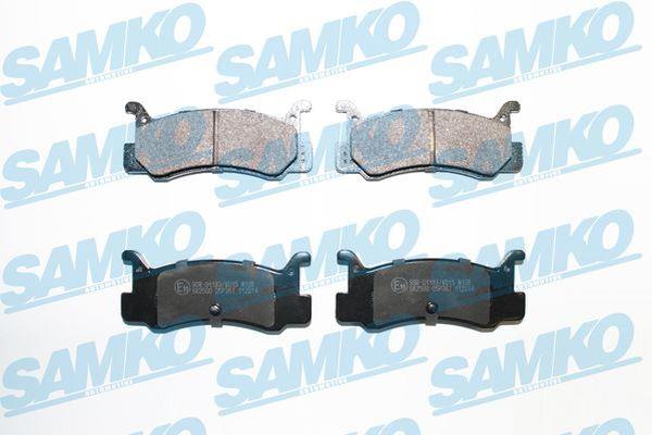Samko 5SP367 Тормозные колодки дисковые, комплект 5SP367: Отличная цена - Купить в Польше на 2407.PL!