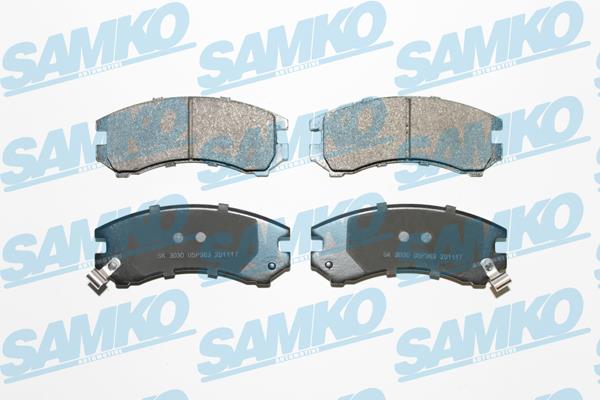 Samko 5SP363 Тормозные колодки дисковые, комплект 5SP363: Отличная цена - Купить в Польше на 2407.PL!