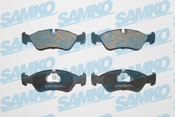 Samko 5SP304 Тормозные колодки дисковые, комплект 5SP304: Отличная цена - Купить в Польше на 2407.PL!