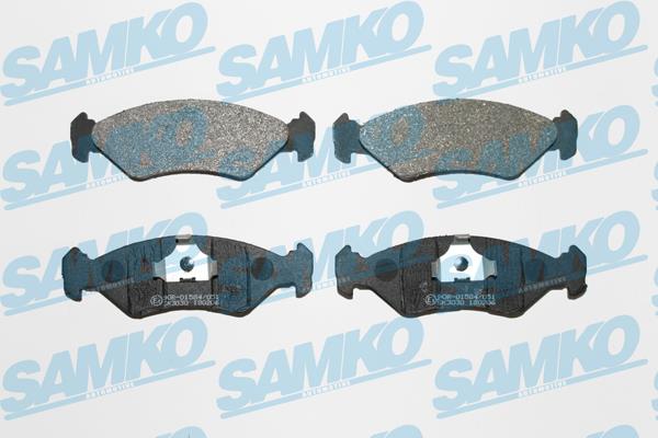 Samko 5SP295 Тормозные колодки дисковые, комплект 5SP295: Отличная цена - Купить в Польше на 2407.PL!