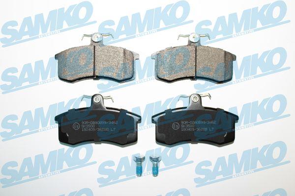 Samko 5SP288 Тормозные колодки дисковые, комплект 5SP288: Отличная цена - Купить в Польше на 2407.PL!