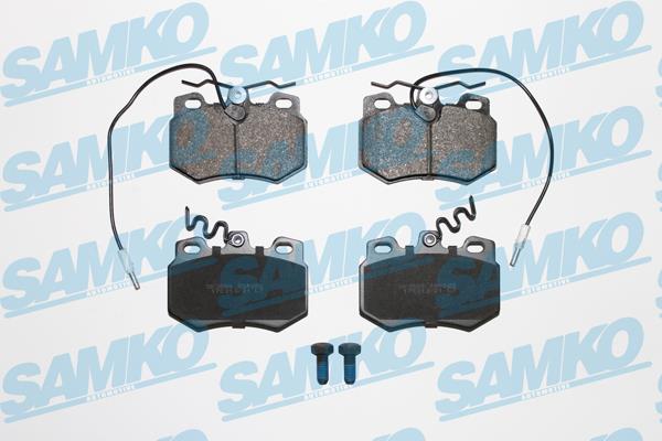 Samko 5SP282 Тормозные колодки дисковые, комплект 5SP282: Отличная цена - Купить в Польше на 2407.PL!