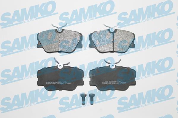 Samko 5SP280 Тормозные колодки дисковые, комплект 5SP280: Отличная цена - Купить в Польше на 2407.PL!